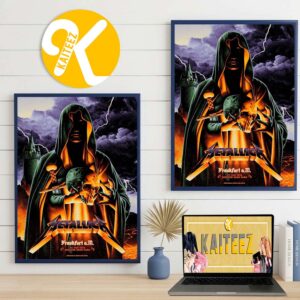 Metallica M72 Frankfurt Limited Poster Edition Night 1 At Deutsche Bank Park In Frankfurt DE On May 22 2026 Master Of Frankfurt Home Decor Poter Canvas