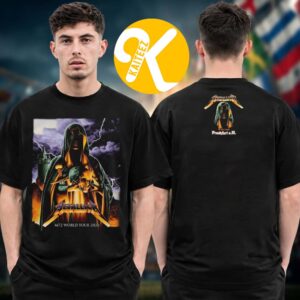 Metallica M72 Frankfurt Limited Poster Edition Night 1 At Deutsche Bank Park In Frankfurt DE On May 22 2026 Master Of Frankfurt Two Sided Unisex T-Shirt