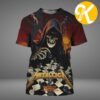 Primus Merch The Clay Pool Gold Tour 2026 Astronaut Monkey Zip Up Hoodie Shirt