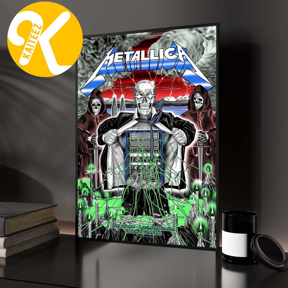 Metallica M72 Zurich Limited Edition At Stadion Letzigrund In Zurich Switzerland On May 27 2026 Art By Luca Schenardi Home Decor Poster Canvas Metallica M72 Zurich Limited Edition At Stadion Letzigrund In Zurich Switzerland On May 27 2026 Art By Luca Schenardi Home Decor Poster Canvas