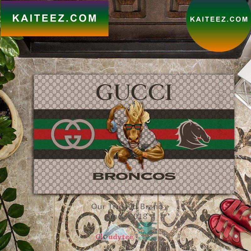 NRL Brisbane Broncos Gucci Doormat NRL Brisbane Broncos Gucci Doormat