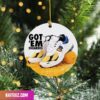 New Balance 2002R Vibrant Apricot Sneaker Ornament