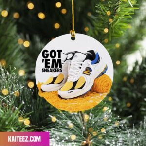 New Balance 2002R Vibrant Apricot Sneaker Ornament
