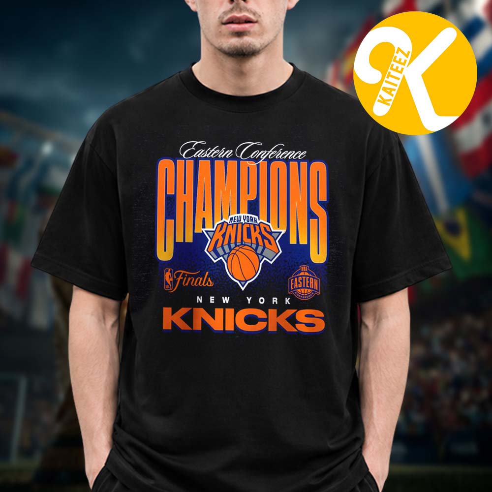 New York Knicks Finals Merch 2026 NBA Eastern Conference Champions Unisex T-Shirt New York Knicks Finals Merch 2026 NBA Eastern Conference Champions Unisex T-Shirt