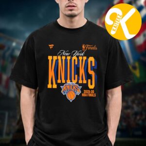 New York Knicks Finals Merch Fanatics 2026 NBA Finals Logo Unisex T-Shirt