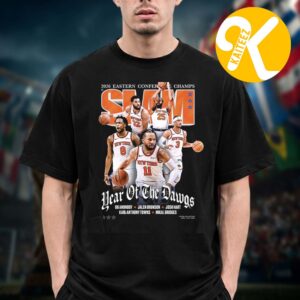 New York Knicks x Slam 262 Magazine Cover Eastern Conference Champions NBA 2026 Year Of The Dawgs Unisex T-Shirt