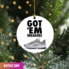 Nike Back To The Future Air Mag Sneaker Christmas Sneaker Ornament Nike Back To The Future Air Mag Sneaker Christmas Sneaker Ornament