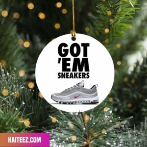 Nike Air Max 97 OG QS Silver Bullet Sneaker Ornament