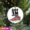 Nike SB Dunk QS SB Cactus Jack Christmas Sneaker Ornament
