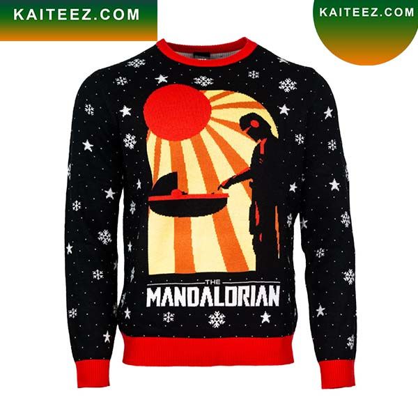 Official Star Wars The Mandalorian Star Wars Christmas Ugly Sweater Official Star Wars The Mandalorian Star Wars Christmas Ugly Sweater