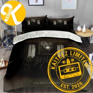 Opeth The Last Will And Testament Album Cover Bedding Set