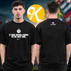 PSG Merch UEFA Champions League Champions 2026 Nike Logo Winners Black Two Sided Unisex T-Shirt PSG Merch UEFA Champions League Champions 2026 Nike Logo Winners Black Two Sided Unisex T-Shirt