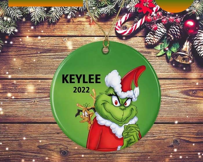 Personalized The Grinch Christmas Ornament Personalized The Grinch Christmas Ornament