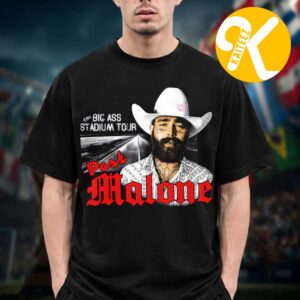 Post Malone Merch The Big Ass Stadium Tour 2026 Tour Photo Unisex T-Shirt