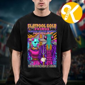 Primus The Claypool Gold Tour 2026 At The Factory In St Louis MO On May 30 2026 Unisex T-Shirt