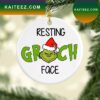 Resting Face Grinch Christmas Tree Grinch Grinch Decorations Outdoor Ornament Resting Face Grinch Christmas Tree Grinch Grinch Decorations Outdoor Ornament