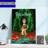 Rick & Morty Wall Art Home Decor Poster Canvas