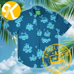 Sesame Street Petal Party RSVLTS Collection Summer Hawaiian Shirt