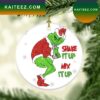 Seattle Seahawks NFL Custom Name Grinch Candy Cane Grinch Decorations Outdoor Ornament Seattle Seahawks NFL Custom Name Grinch Candy Cane Grinch Decorations Outdoor Ornament