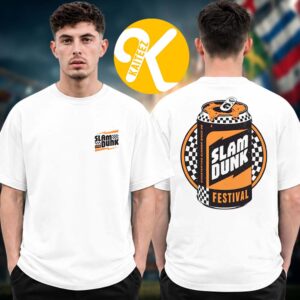 Slam Dunk Festival 2026 Kickstart White Two Sided Unisex T-Shirt