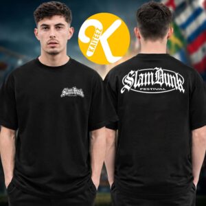 Slam Dunk Festival 2026 Merch Metal Logo Two Sided Unisex T-Shirt