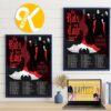 Megadeth European Tour 2026 Vic Rattlehead Schedule Home Decor Poster Canvas