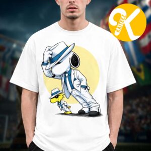 Snoopy x Michael Jackson Smooth Snoopy Unisex T-Shirt
