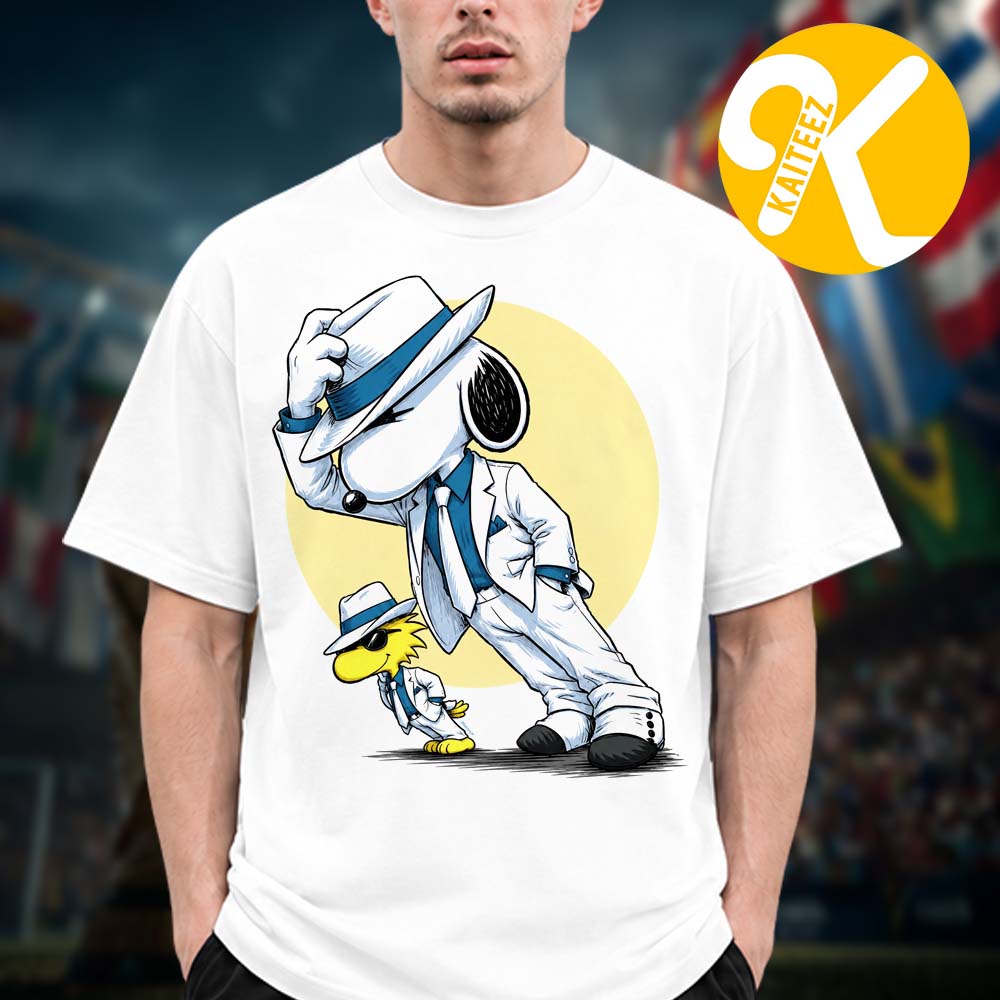 Snoopy x Michael Jackson Smooth Snoopy Unisex T-Shirt Snoopy x Michael Jackson Smooth Snoopy Unisex T-Shirt