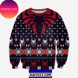 Spider-man 3d All Over Printed Christmas Ugly Sweater