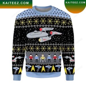 Star Trek Star Wars Christmas Ugly Sweater