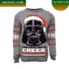 Star Wars Darth Vader Stormtrooper Heads At-At Red Star Wars Christmas Ugly Sweater