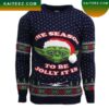 Star Wars Mandalorian Baby Yoda Star Wars Christmas Ugly Sweater Star Wars Mandalorian Baby Yoda Star Wars Christmas Ugly Sweater