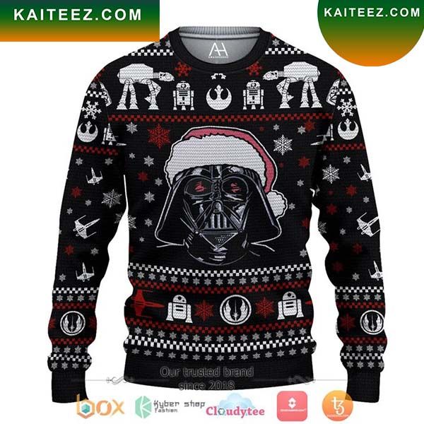 Star Wars Santa Darth Vader Star Wars Christmas Ugly Sweater Star Wars Santa Darth Vader Star Wars Christmas Ugly Sweater