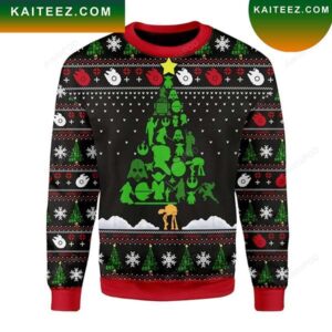 Star Wars Tree For Unisex Star Wars Christmas Ugly Sweater