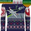 Star Wars X-Wing Battle of Yavin Star Wars Christmas Ugly Sweater