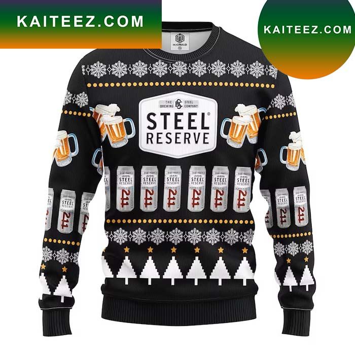 Steel Reserve Beer Ugly Sweater Steel Reserve Beer Ugly Sweater
