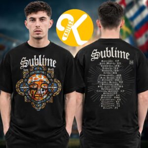 Sublime Merch Slam Dunk Festival 2026 Long Beach To UK Tour Dates Two Sided Unisex T-Shirt