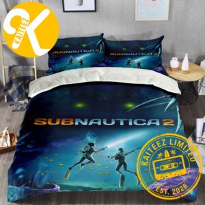 Subnautica 2 Game Poster Video Bedding Set