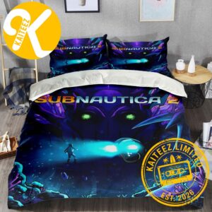 Subnautica 2 Into The Blue Bedding Set