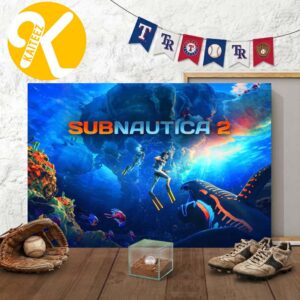 Subnautica 2 The Deep Frontier Home Decor Poster Canvas