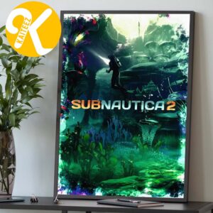 Subnautica 2 Underwater Exploration Home Decor Poster Canvas