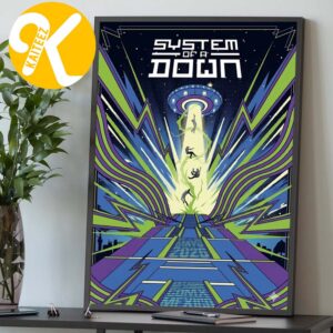 System Of A Down SOAD x Mercadorama 2026 CDMX Pop Up Shop Mexico City On May 27 28 2026 Poster Official By Ratta Rodriguez Home Decor Poster Canvas