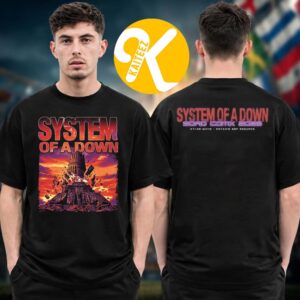System Of A Down SOAD x Mercadorama CDMX Mexico City At Estadio GNP Seguros On May 27 28 2026 Tower Of Babel Two Sided Unisex T-Shirt