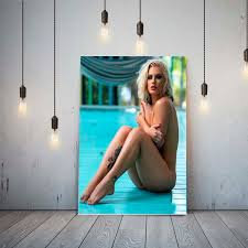 TONI STORM Beautiful Nude Body AEW Gift Poster Canvas