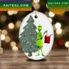 The grinch Ceramic Grinch Christmas Ornament The grinch Ceramic Grinch Christmas Ornament