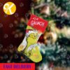 Grinch Stole The Christmas Tree In Red Background Christmas Stocking Grinch Stole The Christmas Tree In Red Background Christmas Stocking
