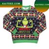 The Grinch I Will Drink CrownRoyal Here Or There I Will Drink CrownRoyal Everywhere Grinch Christmas Ugly Sweater