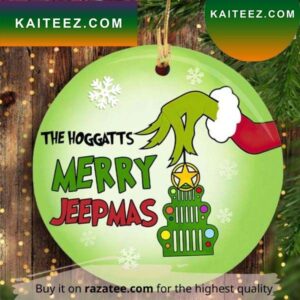 The Hoggatts Merry Jeepmas Grinch Decorations Outdoor Ornament