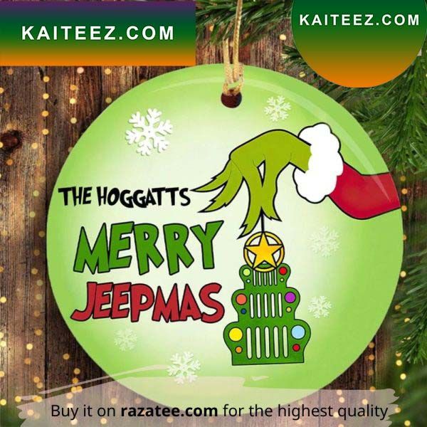 The Hoggatts Merry Jeepmas Grinch Decorations Outdoor Ornament The Hoggatts Merry Jeepmas Grinch Decorations Outdoor Ornament