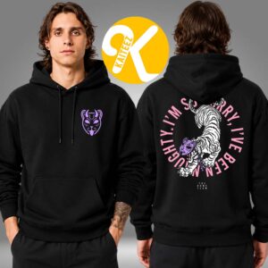 The Home Team Merch Naughty Tiger Two Sided Unisex Hoodie Shirt